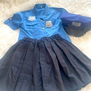 Girls Police Costume